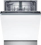 Balay 3VF5012NP Integrated Dishwasher, 60 cm, Extra-Quiet Motor, Automatic Program, Grey