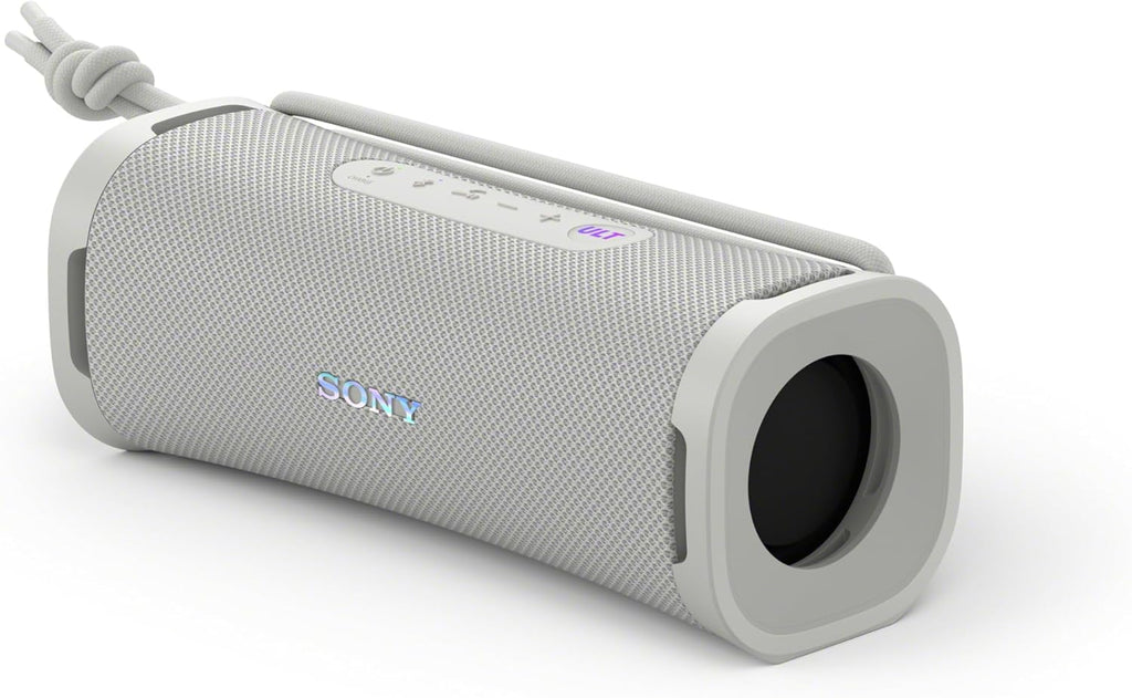 Sony ULT Field 5, Powerful Bluetooth Portable Speaker, 25 H Battery, 2 ULT Power Sound Modes, Water and Dust Resistant, 360 Lights, Removable Shoulder Strap, Compact, Black