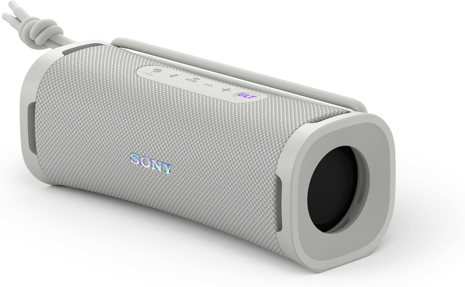 Sony ULT Field 5, Powerful Bluetooth Portable Speaker, 25 H Battery, 2 ULT Power Sound Modes, Water and Dust Resistant, 360 Lights, Removable Shoulder Strap, Compact, Black