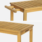 Aparador De Barbacoa De Madera Con Ruedas, Madera