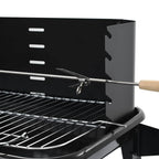 Barbacoa De Carbón Con Ruedas Vidaxl