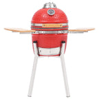 Barbacoa Ahumadora Kamado De Cerámica 76 Cm Vidaxl