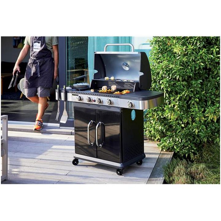 Cook'in Garden Barbacoa De Gas Sobre Patas 4 Fuegos 14,5kw - Am064sbi