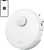 DREAME D20 Pro Plus 2-in-1 Robot Vacuum Cleaner and Scrubbing, 13,000 Pa, Double Brush for Pet Hair, Corner Cleaning, Emptying, LDS Navigation, Laser Dodging, Hard Floors/Carpets, 5200mAh