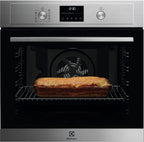 Electrolux Multifunction Oven EOF6P54TX, 72 L, Grill Function, 1000W, SurroundCook Technology, Pyrolytic Cleaning, LED Display, Retractable Controls, Telescopic Rails, Inox, Made in DE