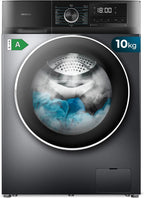 Cecotec Washing Machine 9 kg Front Load Bolero Dresscode 9500 Inverter Steel A. 1900W, 1400 rpm, Inverter Plus Motor, Low Consumption, 16 Programs, SteamMax, Delay Start, Steel