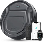 Lefant M210 Pro Robot Vacuum Cleaner, 2200 Pa Suction, 120 Min Autonomy, Tangle-Free Robot Vacuum Cleaner, Thin, Ideal for Pet Hair, Low Hair Carpets, Wi-Fi/App/Alexa, Grey