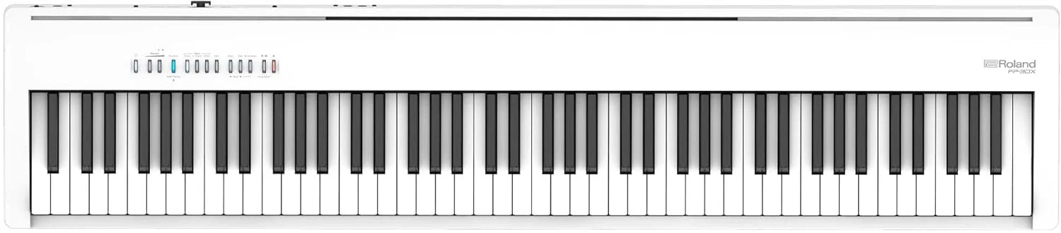 Roland FP-10 - Compact 88 note digital piano with sounds from SuperNATURAL Piano and keyboard with authentic acoustic sensations | Ideal for playing at home, studying and learning correct techniques