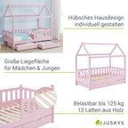 2026 Cama infantil Marli 90 x 200 cm con cajones de almacenamiento
