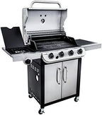 Char-Broil Convective 440 S Gas Barbecue with 4 Burners, Cast Iron Grates, Stainless Steel Burners - Ideal for Outdoor Cooking, Garden and Patio
