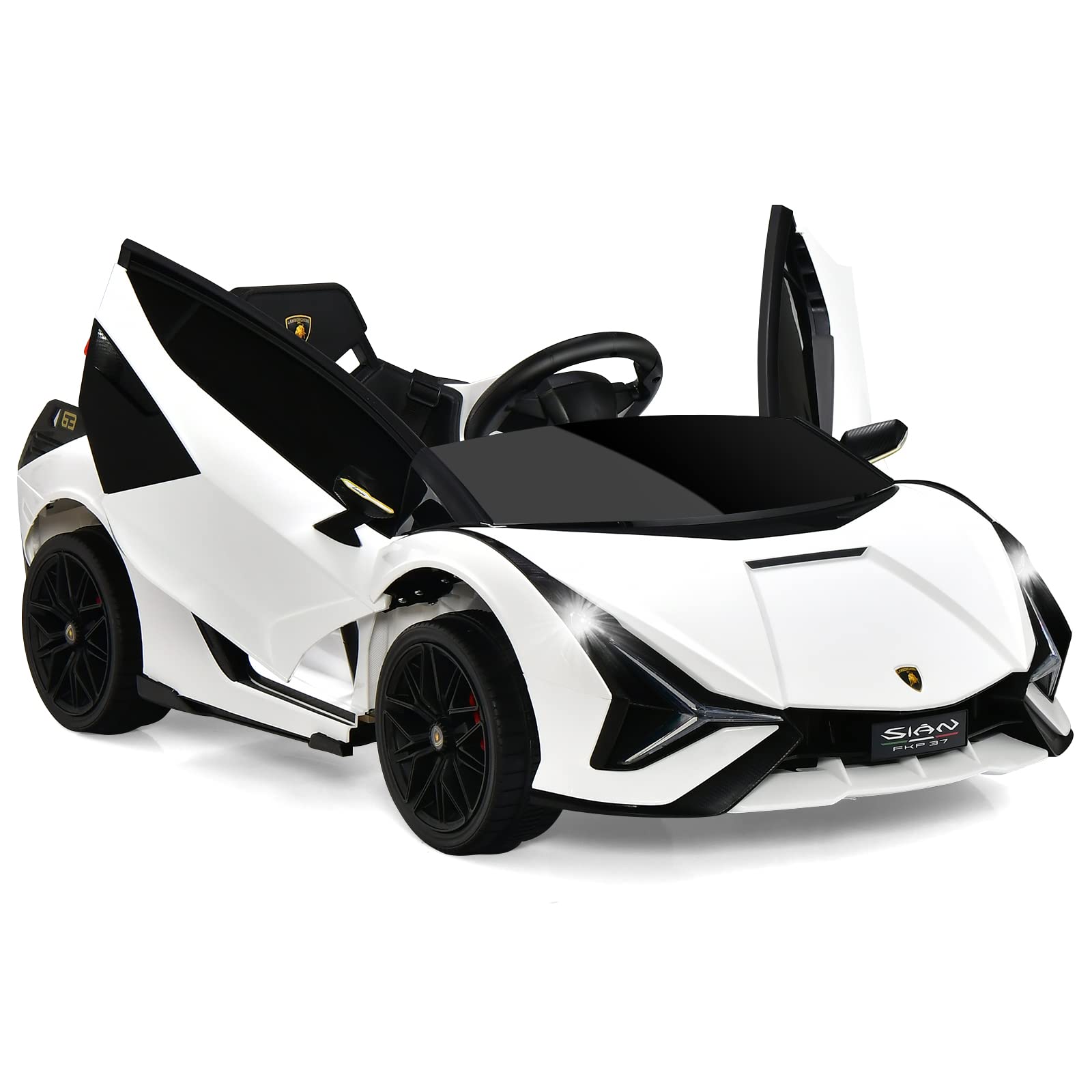 Lamborghini Licenciado Eléctrico con Suspensión y Bluetooth