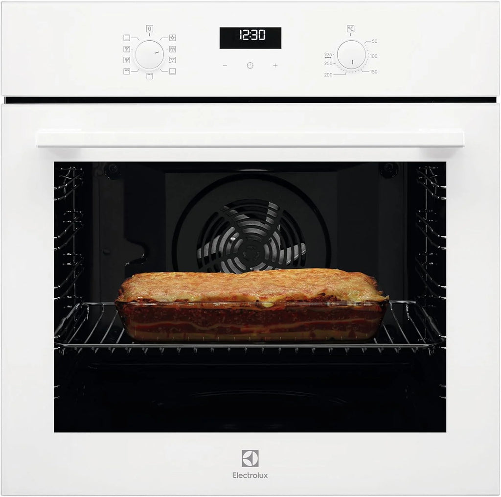 Electrolux Multifunction Oven EOF6P54TX, 72 L, Grill Function, 1000W, SurroundCook Technology, Pyrolytic Cleaning, LED Display, Retractable Controls, Telescopic Rails, Inox, Made in DE
