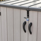 2026 Lifetime Caseta de almacenamiento horizontal 1,9 x 1,1 m – Capacidad 2.407 L